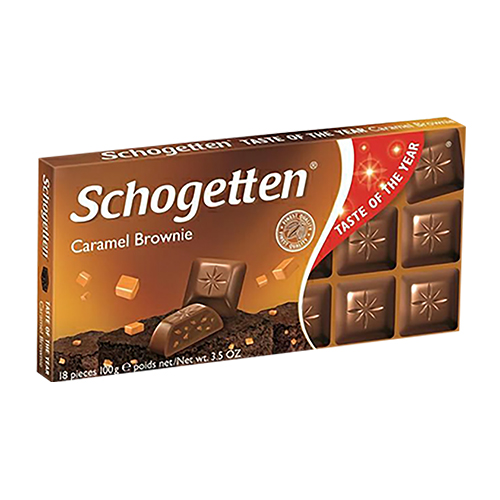 Schogetten Caramel Brownie - 100g