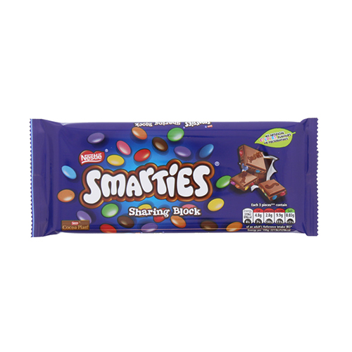 Nestle Smarties Chocolate - 100g