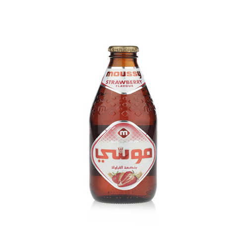 Moussy Strawberry Malt Beverage -330ml