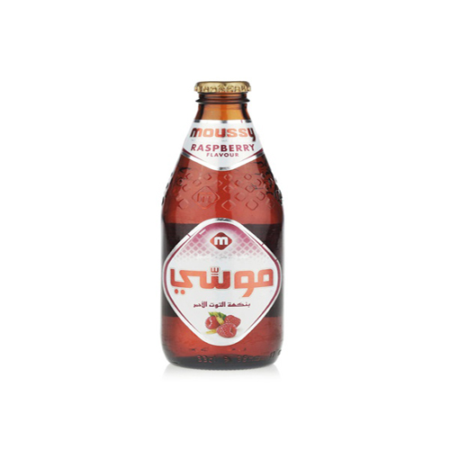 Moussy Raspberry Malt Beverage - 330ml