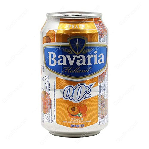 Bavaria Peach Non Alcoholic Beer - 330ml