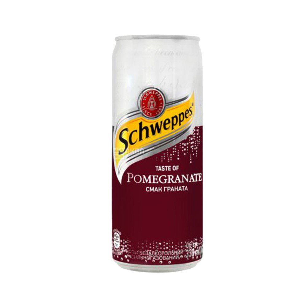 Schweppes Pomegranate Soda Can - 300Ml