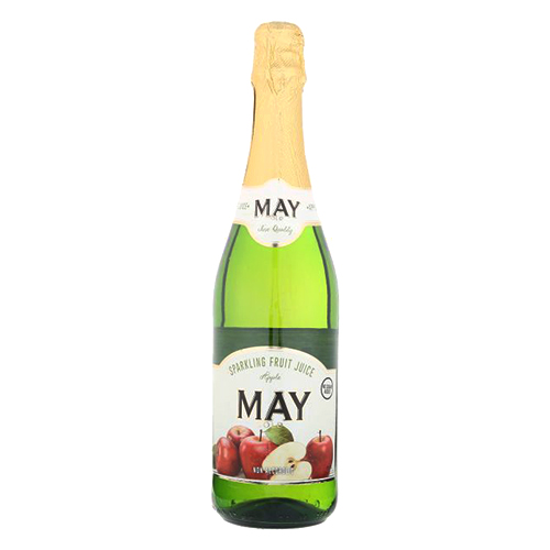 May Gold Sparkling Apple Juice - 750ml