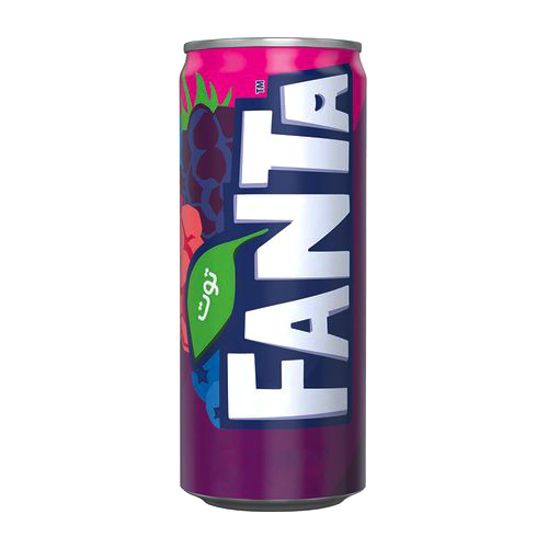 Fanta Blueberry Soft Drink Can - 300m