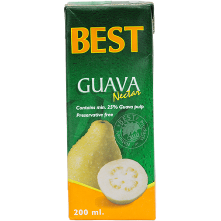 Best Guava Juice Tetra Pack - 200ml