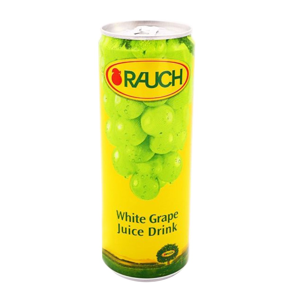 Rauch White Grape Juice Can - 355ml