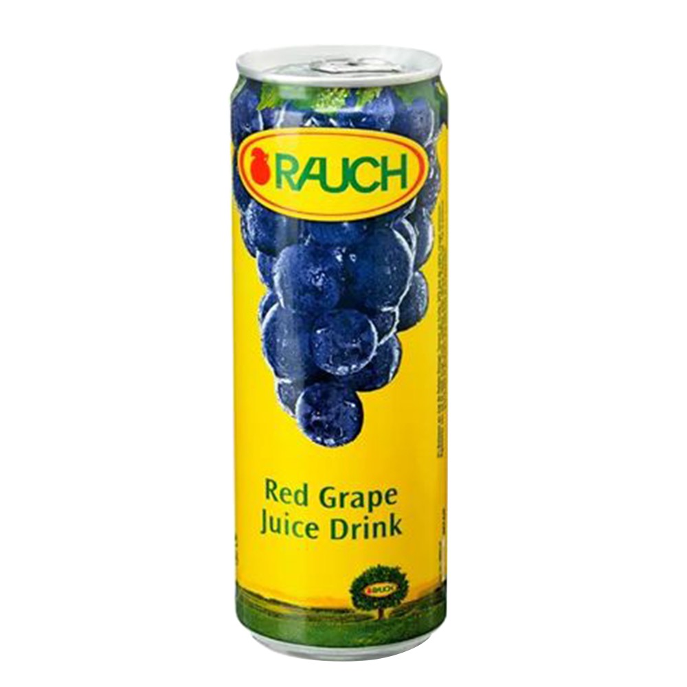 Rauch Red Grape Juice Can - 355ml