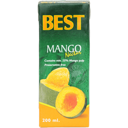 Best Mango Juice Tetra Pack - 200ml