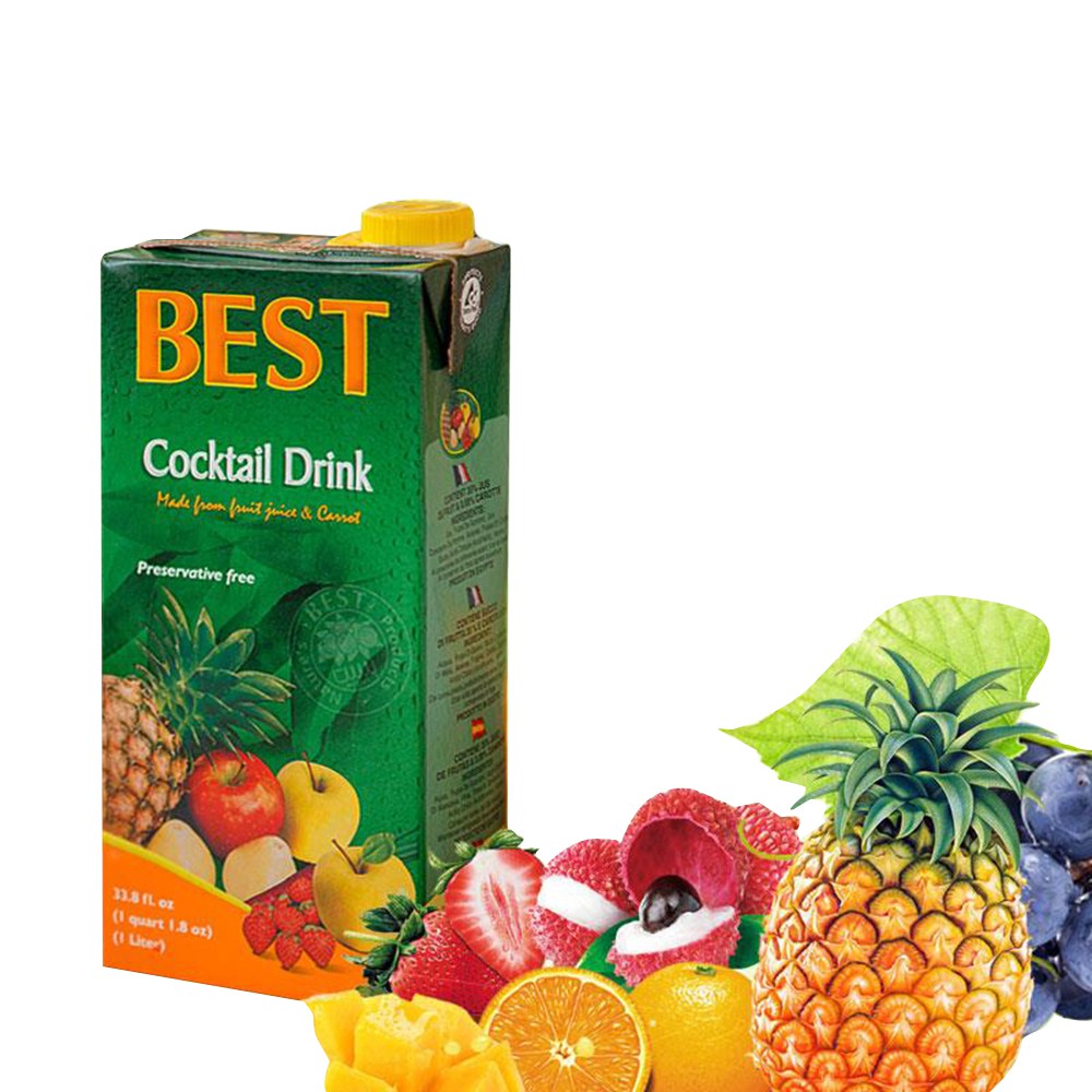 Best Cocktail Juice Tetra Pack - 1l