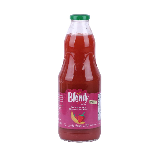 Blendy Strawberry & Banana Juice - 1l