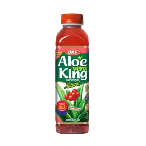 Okf Alo Vera KingCranberry500Ml