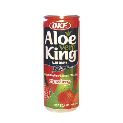 Okf Alo Vera King Strawberry 240Ml