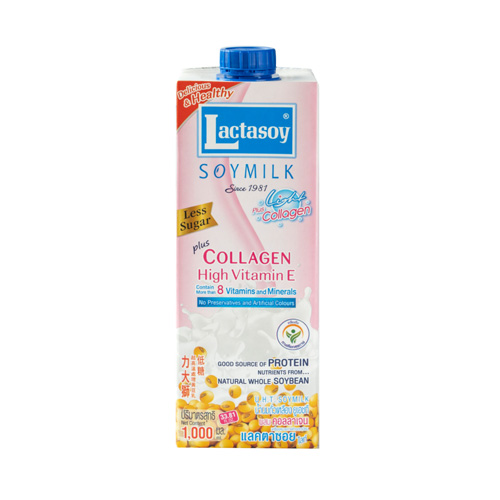 Lactasoy Li. Plus Collagen Soy Milk - 1l