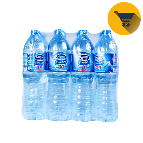 Nestle Pure Water Bottle - 1.5L x 12