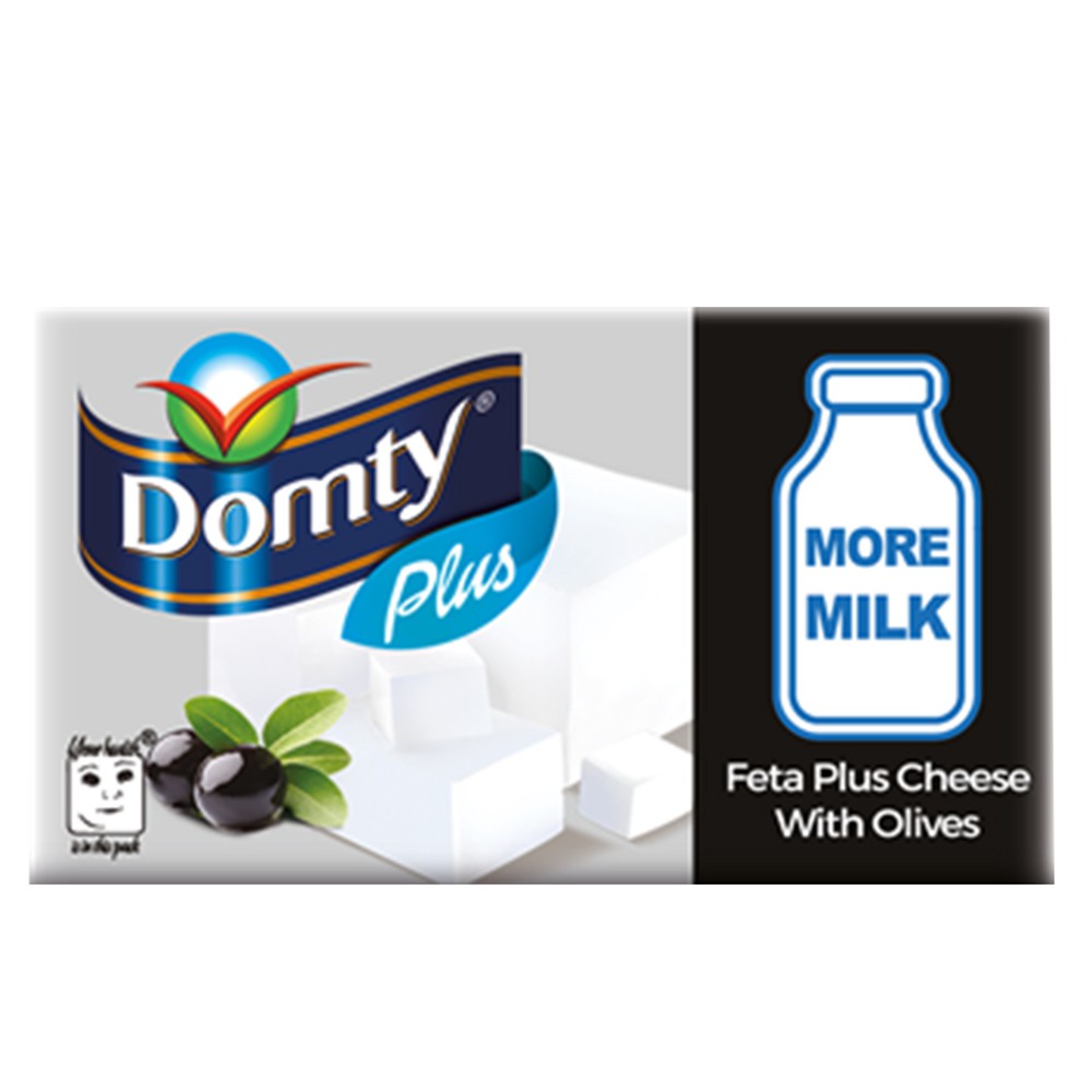 Domty Feta Plus Olive Cheese - 500g