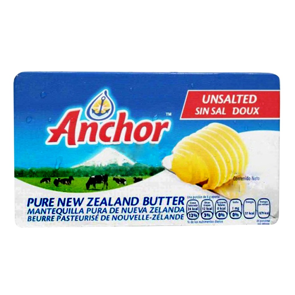 Anchor Unsalted Butter - 200g