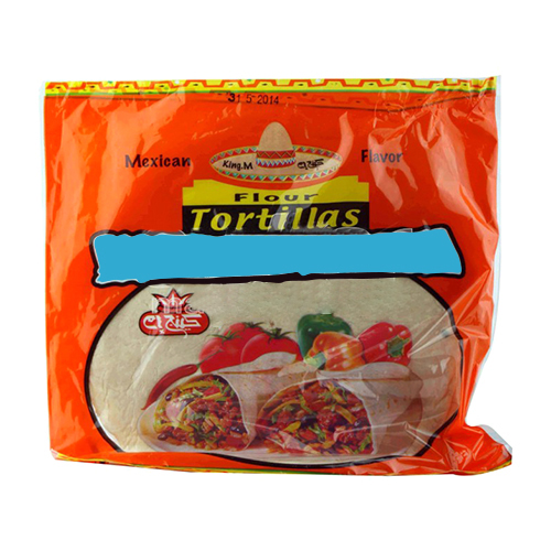 King M Mexican Flour Tortillas - 5 Pcs