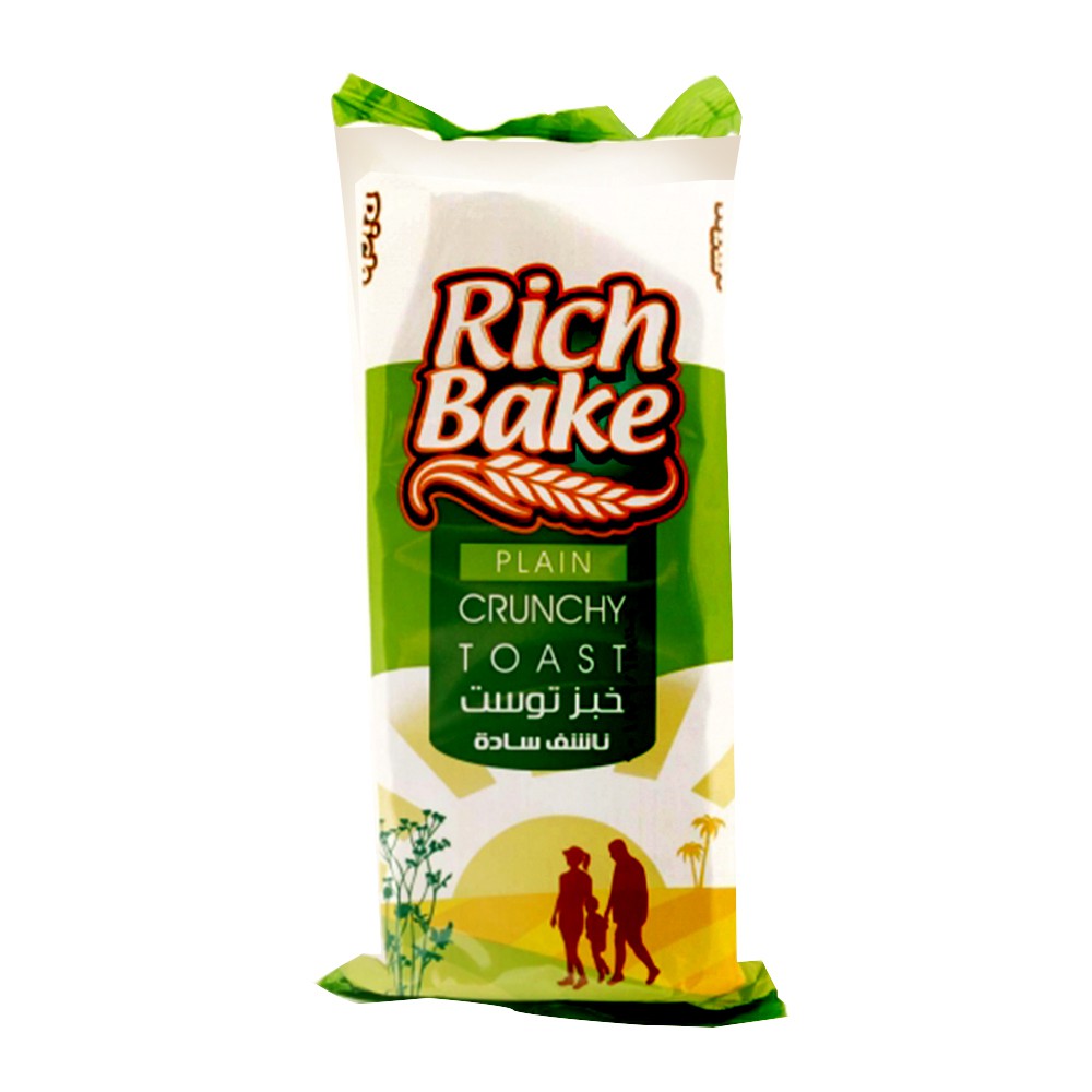 Rich Bake Plain Crunchy Toast - 170g