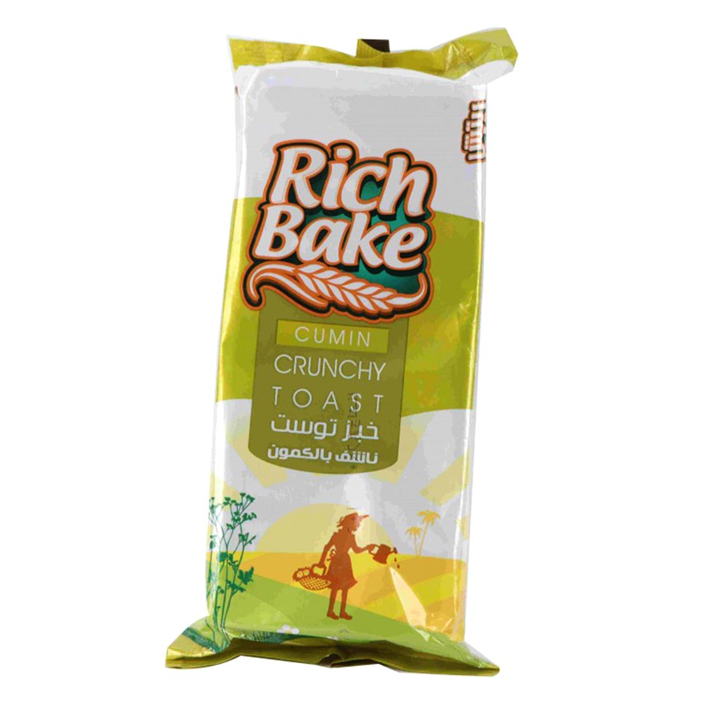 Rich Bake Cumin Crunchy Toast - 170g