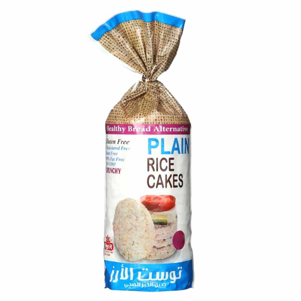 King M Plain Rice Cakes Toast - 135g