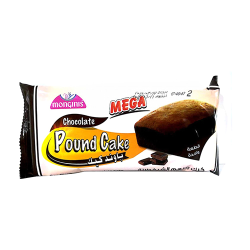 Monginis Mega Choco Pound Cake - 1 pc