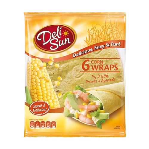 Deli Sun 6 Pcs Pain Corn Tortilla - 360g