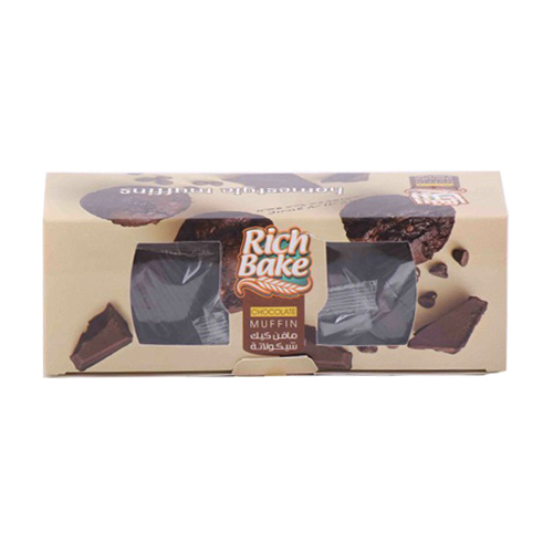 Rich Bake ChocolateMuffin Cake - 3Piece