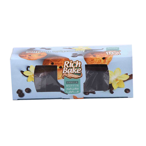 Rich Bake Vanilla Muffin Cake - 3 pcs