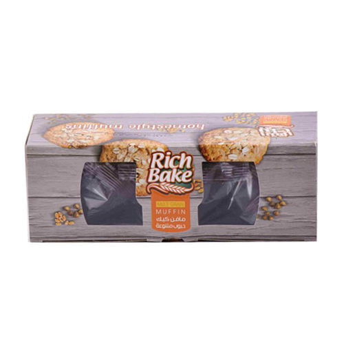 Rich Bake Multi Grain Muffin Cake-3Piece