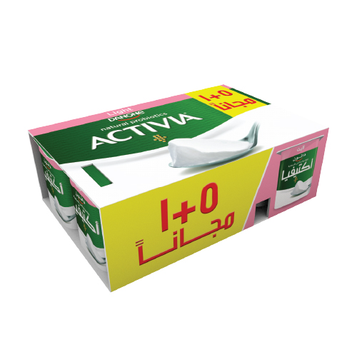 Activia 6 pc Mult.Pack Light -105g