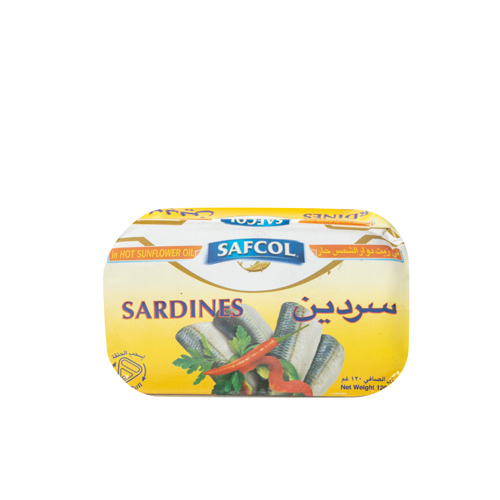 Safcol Sardine H. Sunflower Oil - 120g