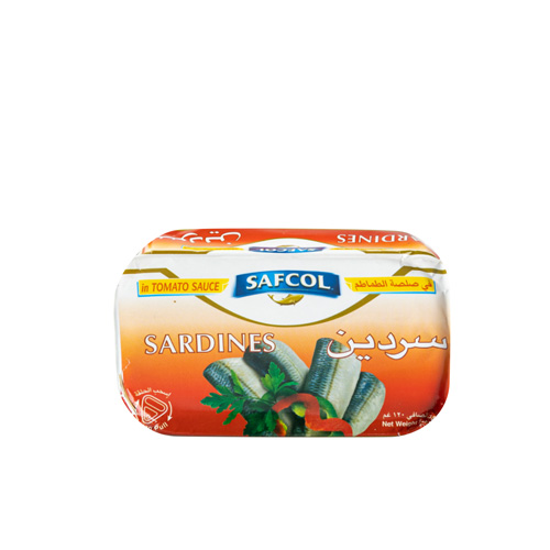 Safcol Sardine in Tomato Sauce - 120g