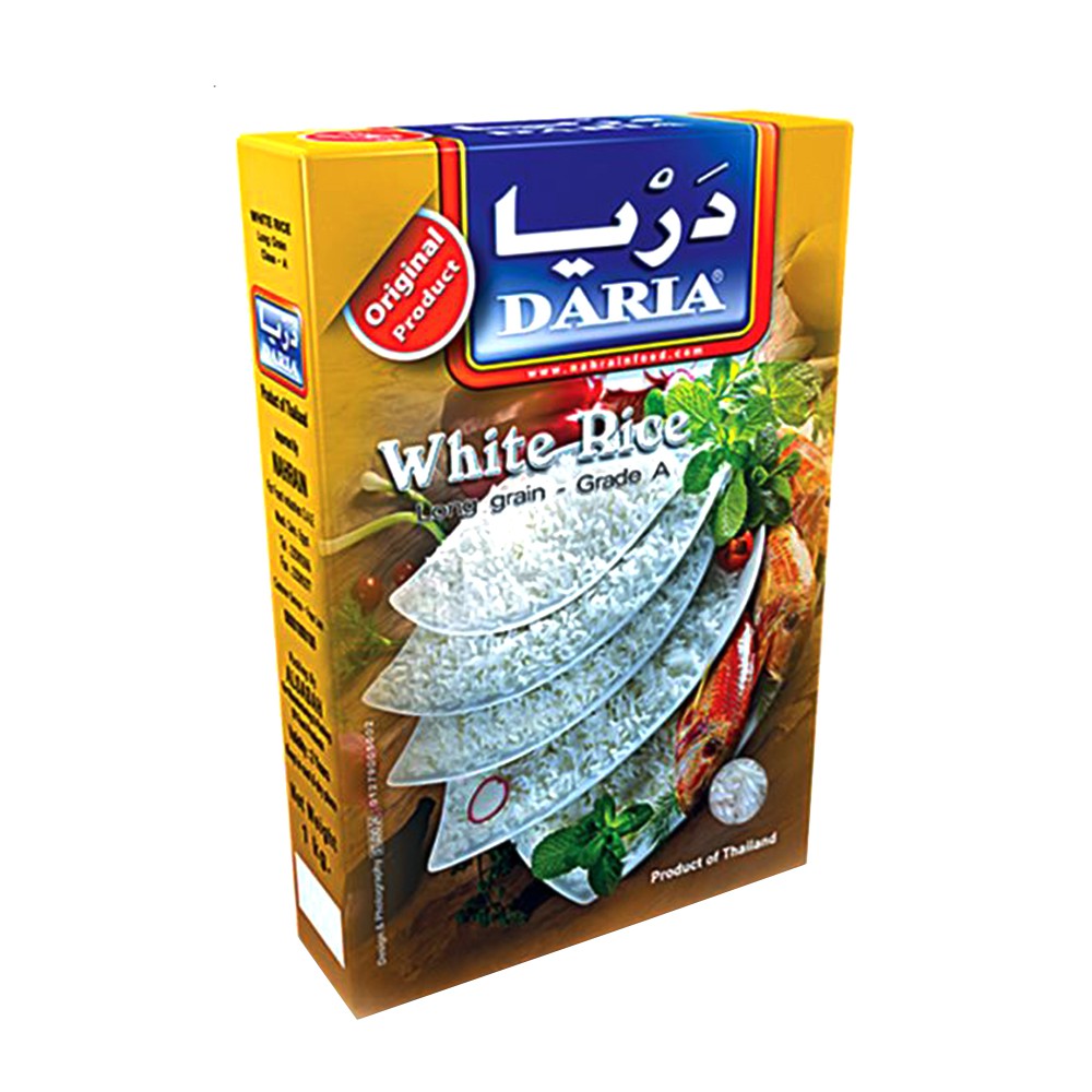 Daria Long Grain White Rice - 1kg