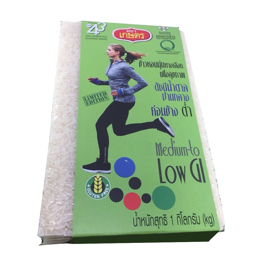 Kaset Jasmine Thai Rice - 1kg