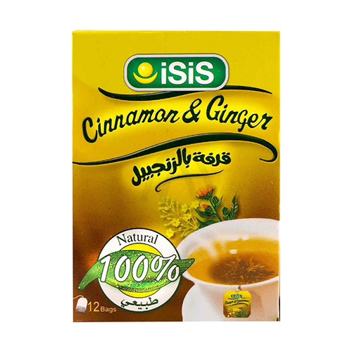 Isis Ginger & Cinnamon Tea - 20 Bags