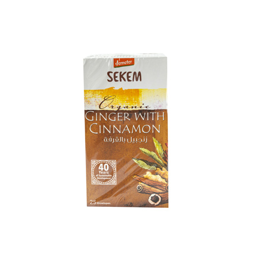 Sekem Ginger with Cinnamon Tea - 20 Bags