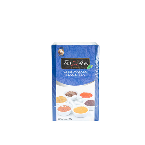 T4U Chai Masala Black Tea - 20 Bags