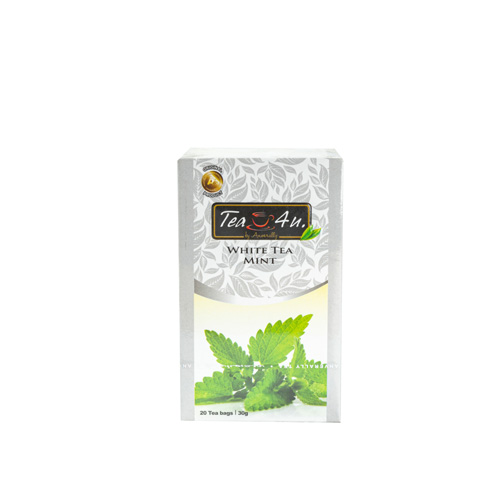 T4U Mint White Tea - 20 Bags