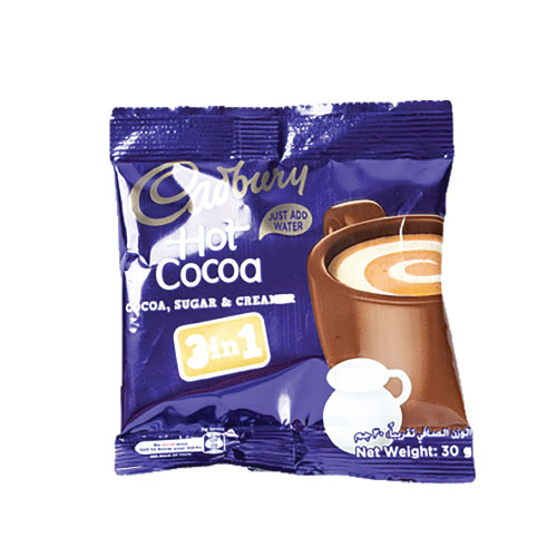 Cadbury 3x1 Hot Cocoa Sachet - 30g