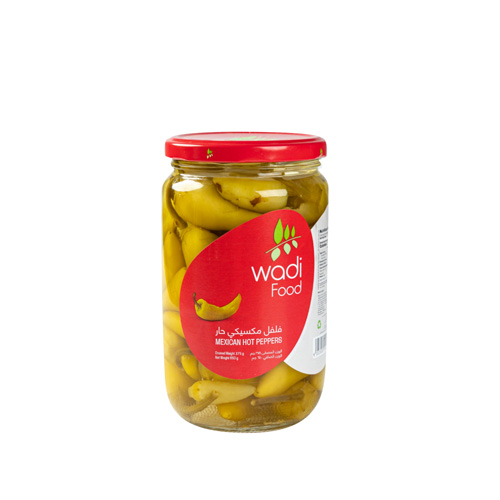 Wadi Food Mexican Hot Pepper -625g