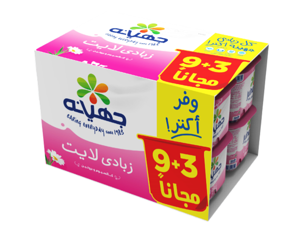 Juhayna 12pc Light Yoghurt -105g