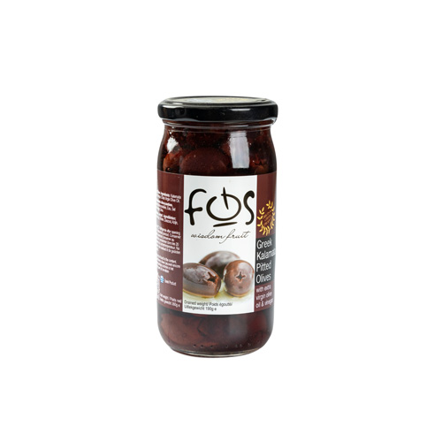 FQS Greek Kalamata Pitted Olives - 360g