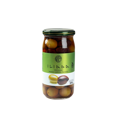 Iliada Organic Mixed Olives - 370g