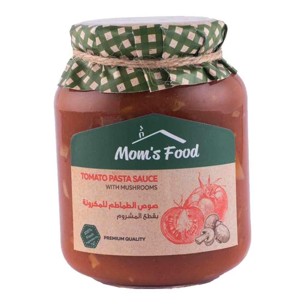 Moms Food Tom Pasta Sauce w/ Mus - 375g