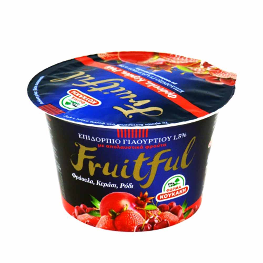 Papma Greek Fruit Yoghurt Dessert - 170g