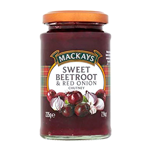 Mackays Sw. Bee. & R. O. Chutney - 225g