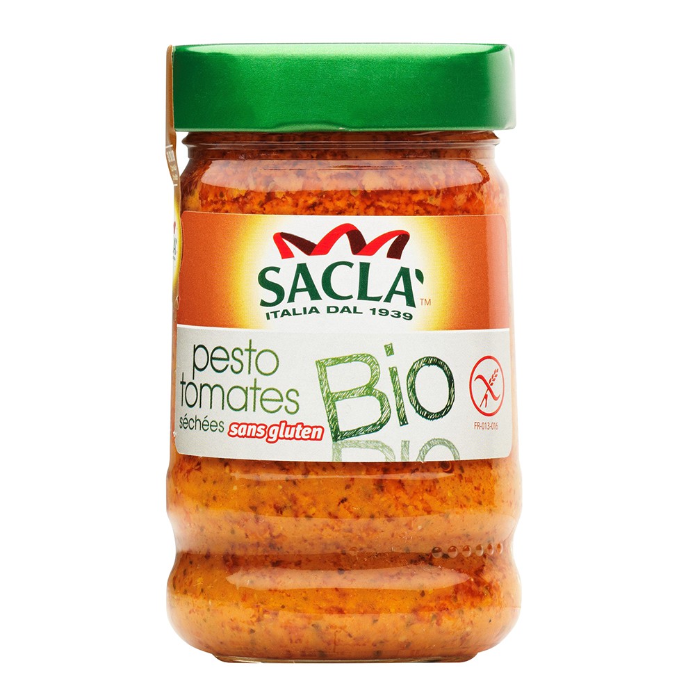 Sacla Bio G.F. Tomato Pesto - 190g