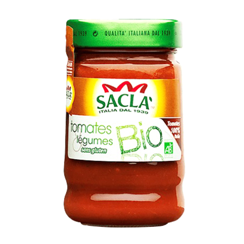 Sacla Bio Tomatoes Legumes Pesto - 190g