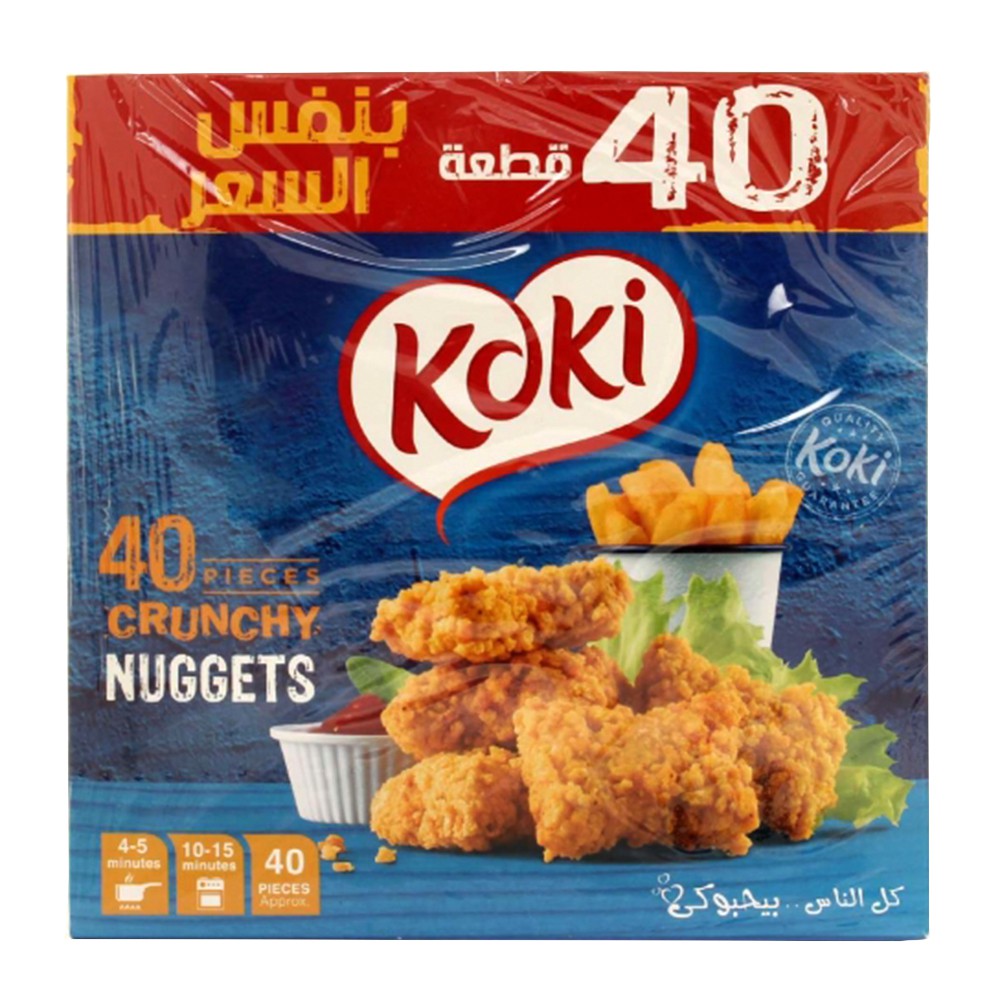 Koki 40 Piece Crunchy Nuggets - 800g