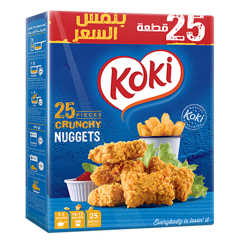 Koki Chicken Nuggets - 60Pcs